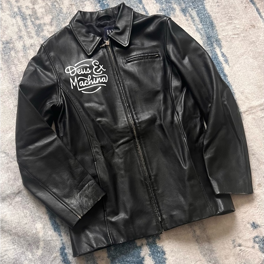 GAP Black‎ Leather Jacket
